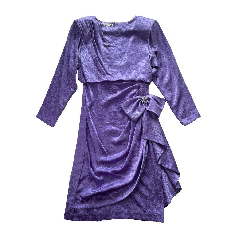 Elegant Purple Dress
